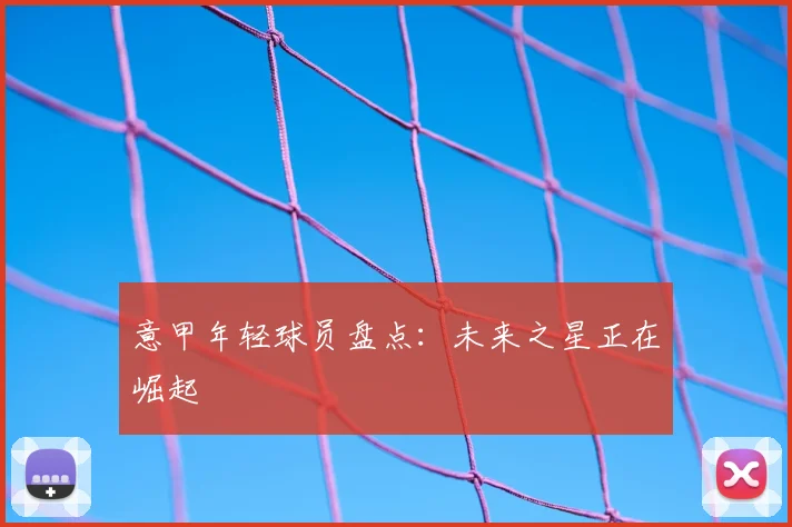 意甲年轻球员盘点:未来之星正在崛起